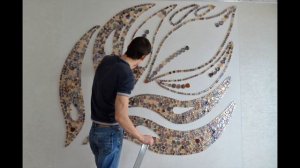 Художественная укладка мозаики