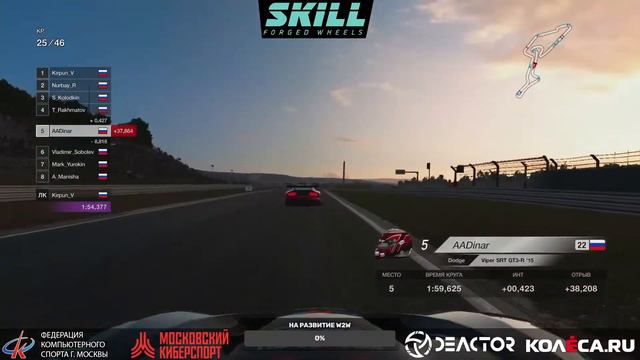 W2W "SPRING CUP" | 5 этап | NURBURGRING GP | GRAN TURISMO SPORT | E-SPORT |AUTOSIMULATOR | SIMRACIN смотреть онлайн
