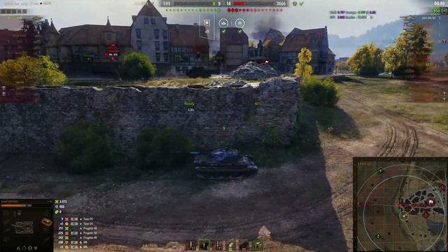 World of Tanks. T 44 - 10 Kills 7,6K Damage смотреть онлайн