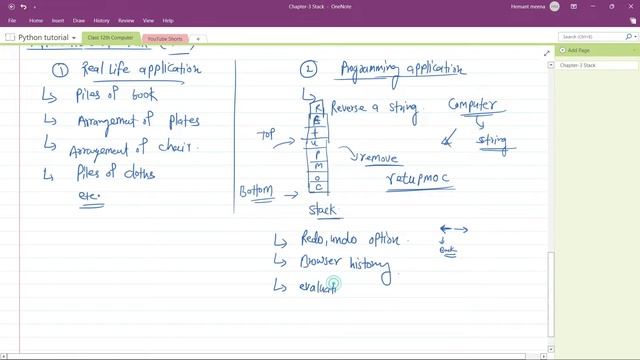 Class 12 Computer Science Chapter 3 Stack (Part-01) || Class 12 Computer science python смотреть онлайн