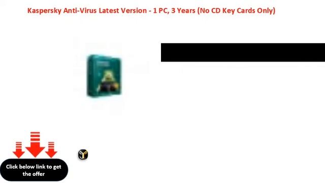 Kaspersky Anti Virus Latest Version 1 PC, 3 Years No CD Key Cards Only смотреть онлайн