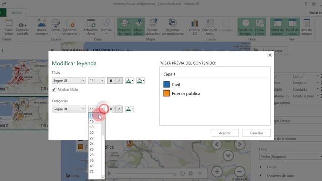 MAPAS en EXCEL / POWER MAP смотреть онлайн