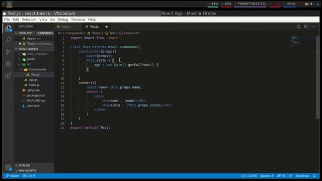 4 - REACT JS STATE смотреть онлайн