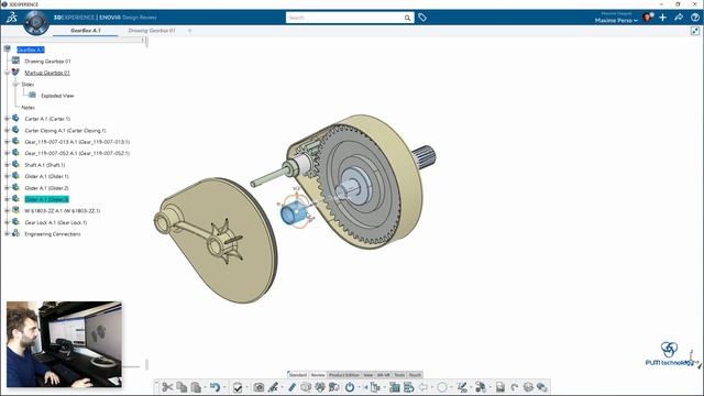 Exploded View in CATIA 3DExperience R19x (Live Demo) смотреть онлайн