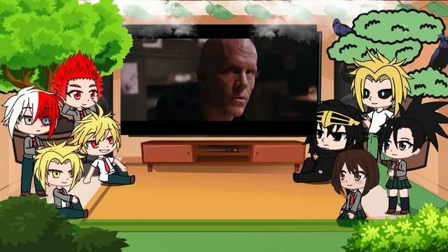 Class 1A react to Deku as Deadpool|Part 2| BNHA/MHA || GCRV |I No Ships || смотреть онлайн