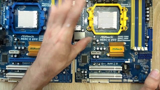 Материнки ASRock N68C-S UCC, такие одинаковые и такие разные, проблема со звуком смотреть онлайн