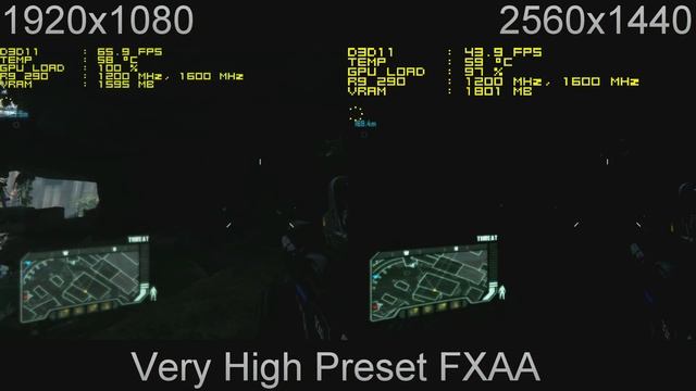 1920X1080 Vs 2560x1440 R9 290 Performance смотреть онлайн