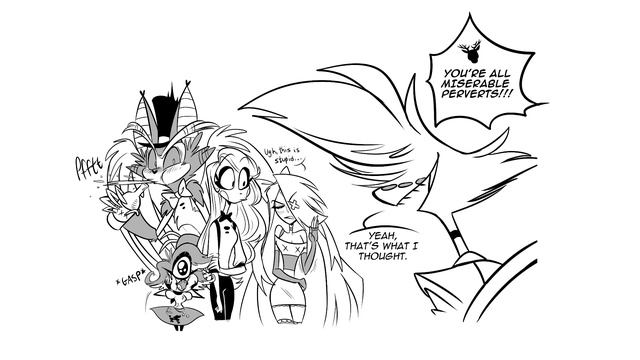 Tutti vogliono Alastor (HAZBIN HOTEL Comic Dub ITA) смотреть онлайн