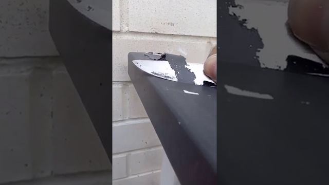 Прикол, нож+краска!!! Юмор