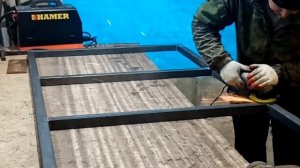 Стол из профильной трубы