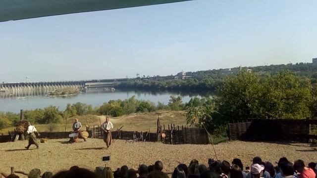 Козаки. Хортиця. Реконструкция для туристов. смотреть онлайн