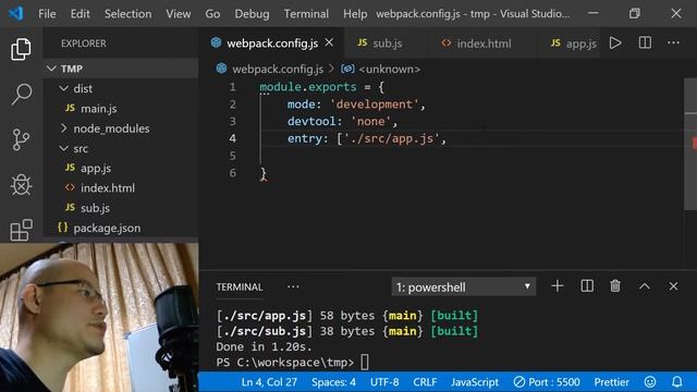 【Webpack】 Part 2 webpackの設定ファイルを編集してみよう смотреть онлайн