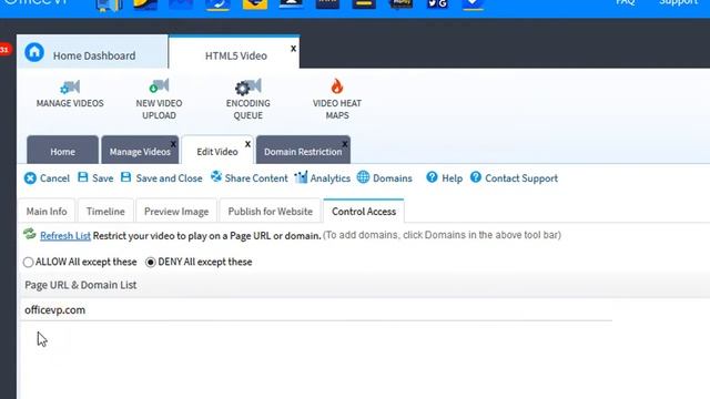 Secure your HTML5 Video with domain control смотреть онлайн