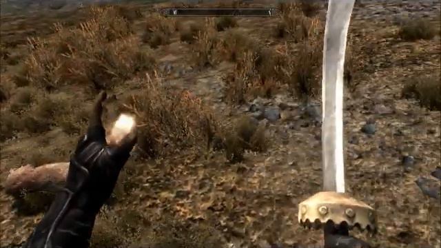 Trolling a fox in Skyrim XD смотреть онлайн