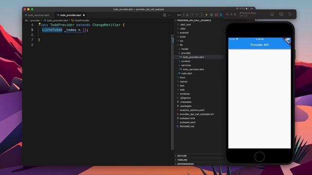 API Call using Provider | Flutter State Management смотреть онлайн
