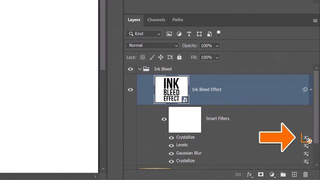 Make Your Text Bleed! INK BLEED EFFECT in Photoshop смотреть онлайн