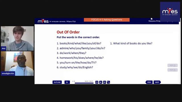 MyES 4-5 Asking Questions смотреть онлайн