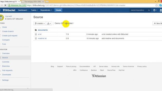 Demo Git using bitbucket.org with Source Tree - Commit Push and Pull data смотреть онлайн