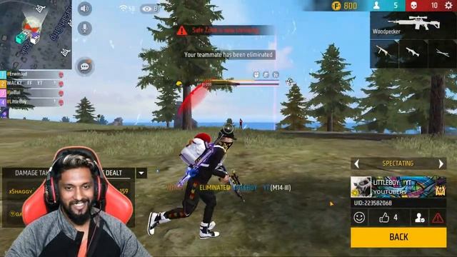 ?Intha vanthutom la? | Wacky on Live | Face cam Live #ff смотреть онлайн