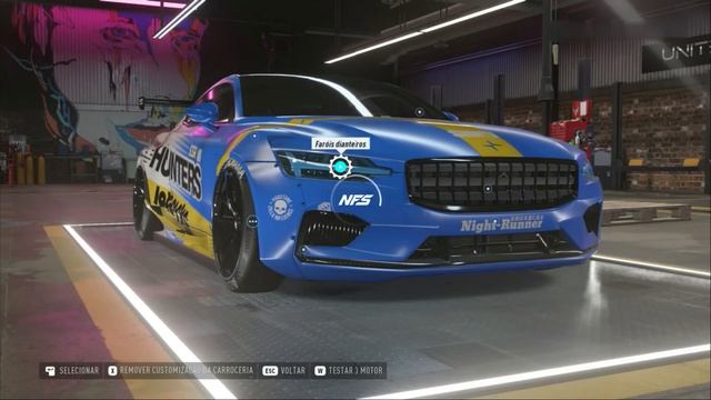 Rebuilding a VOLVO POLESTAR - NFS HEAT - LOGITECH G29 Gameplay. смотреть онлайн