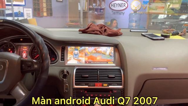 Lắp màn android cho Audi Q7 2007 смотреть онлайн