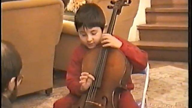 Vladimir playing the cello 1995 смотреть онлайн