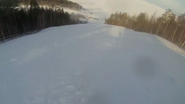 Катание на горных лыжах смотреть онлайн