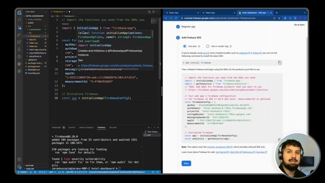 4. Set Up And Connect Firestore Version 9 Database In React #firestore смотреть онлайн