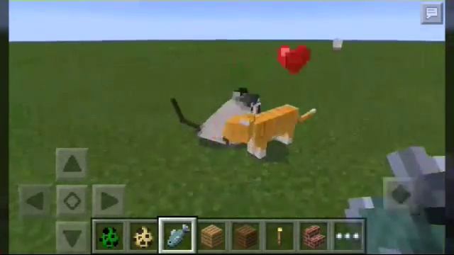 Как в minecraft PE призвать(приручить) кота смотреть онлайн