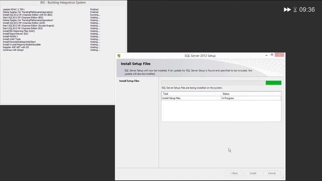 Bosch Building Integration System (BIS 4.2) - 33 Minutes Accelerated Installation on Windows Serve смотреть онлайн