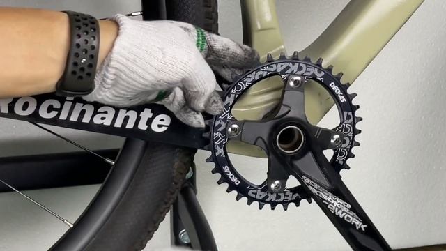 How to change chainring 34T to 38T and chain length смотреть онлайн