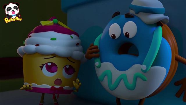 Динозавр идёт | Серии ВКУСНОЙ ЕДЫ | Веселые и развивающие мультфильмы | Сборник песенок | BabyBus смотреть онлайн