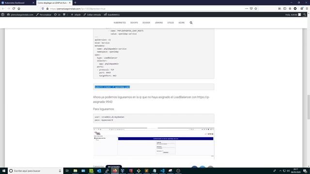 Deployment ldap with phpldapadmin in kubernetes cluster смотреть онлайн