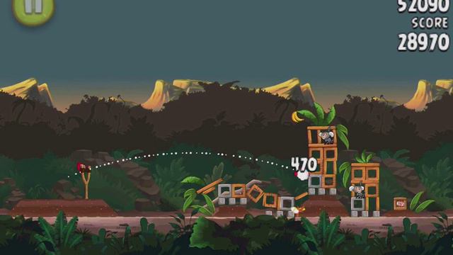 Angry Birds Rio 4-9 Level Theme Jungle Escape GamePlay Tutorial Walkthrough 3 Strars 3 stelle смотреть онлайн