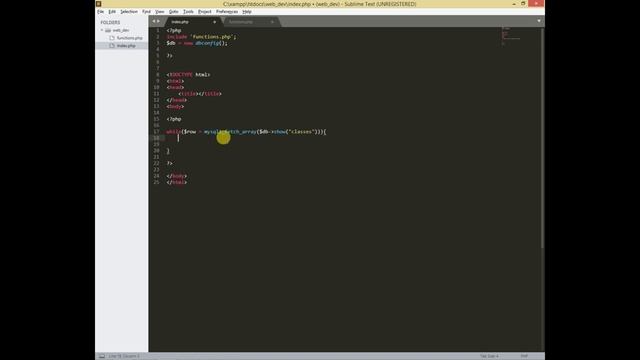 1.1 Show data of MySql table in html table using php functions | Triple-A Tech смотреть онлайн