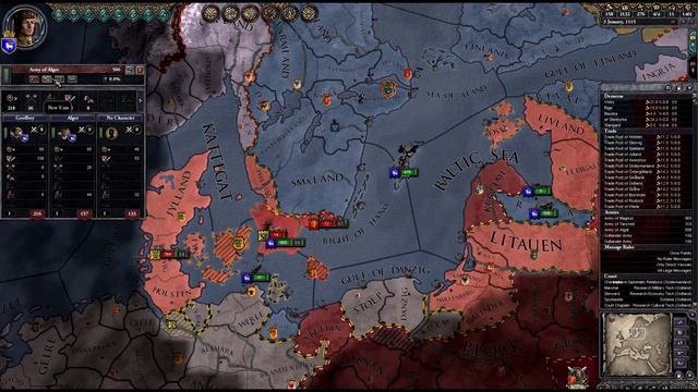 Crusader Kings II - Episode 14 - Crashes, expansion, and war смотреть онлайн