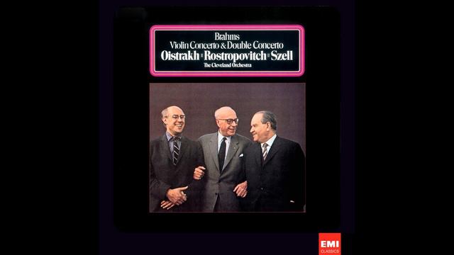 Brahms Violin Concerto David Oistrakh Cleveland Orchestra George Szell (2012) смотреть онлайн