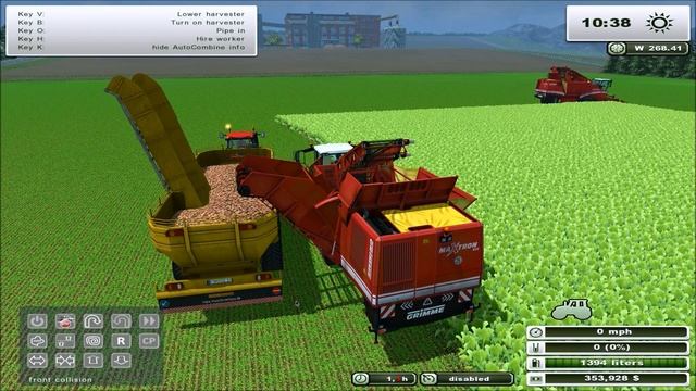 Let's Play Farming Simulator 2013 Titanium Edition Courseplay - Fieldwork Mode // 4 spraying смотреть онлайн