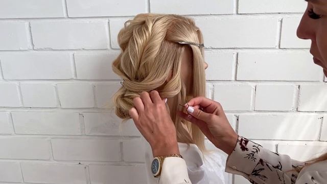 Beautiful hairstyle bun for long hairs for wedding | Easy hair bun tutorial смотреть онлайн