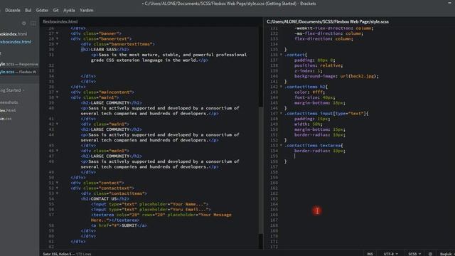 BUILDING FLEXBOX WEB PAGE FOR BLOG SITES IN SASS (SCSS) – PART 2 смотреть онлайн