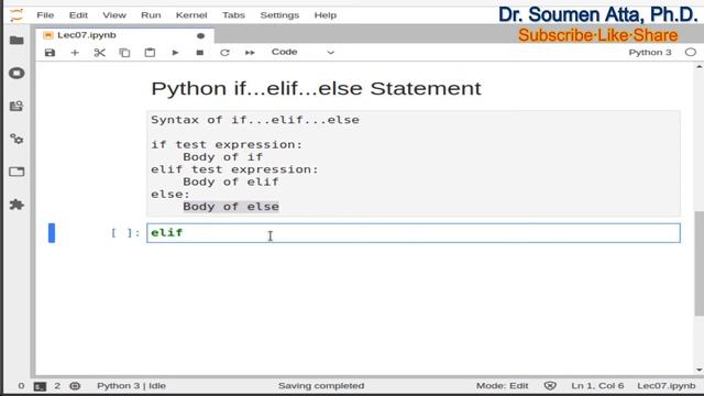 Lecture 08: Python if...else смотреть онлайн