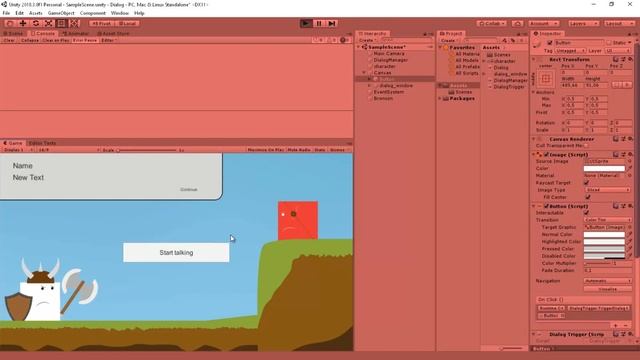 Диалоги в Unity - легко смотреть онлайн