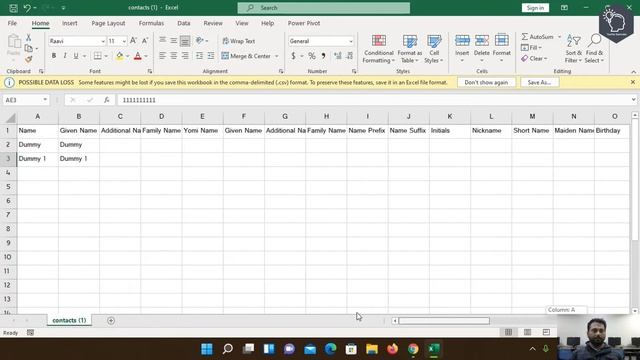 How to Import Contacts From Excel File to Your Google Contacts смотреть онлайн