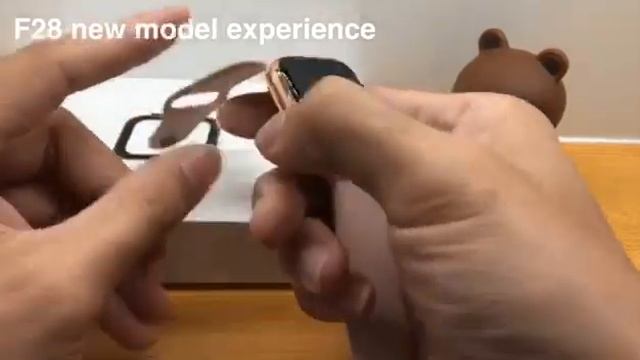 iwo F28 smart watch video 01 смотреть онлайн