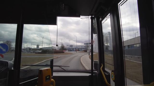 Czech Republic, Prague Airport(PRG) Ride With Bus 119 To Nádraží Veleslavín Metro Station