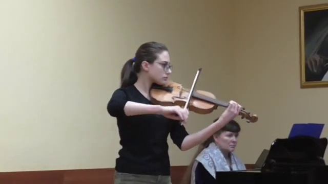 К. Сен-Санс "Пляска смерти" - Мария Эль-Айюби- скрипка смотреть онлайн