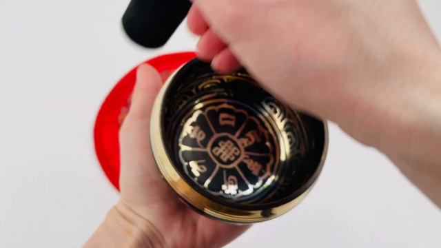 Литая тибетская поющая чаша 9см Ми 658герц Л15 смотреть онлайн