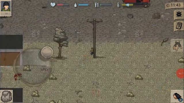 Начал играть в Mini dayz Игру про зомби серия 1 смотреть онлайн