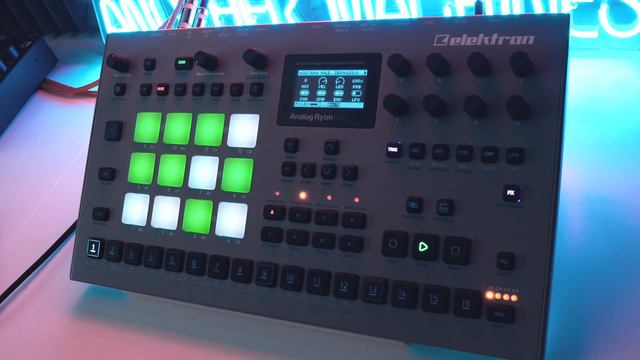 💥💥 ELEKTRON ANALOG RYTM MK2 💥💥 - DARK TECHNO & ATMO PROJECT #1 смотреть онлайн