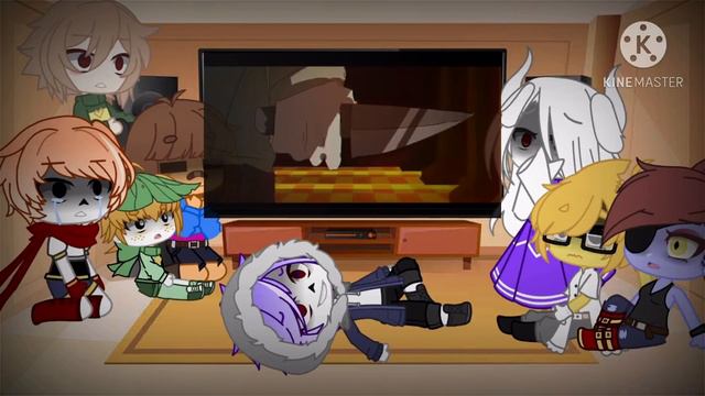Undertale React To Dusttale (Gacha Club)